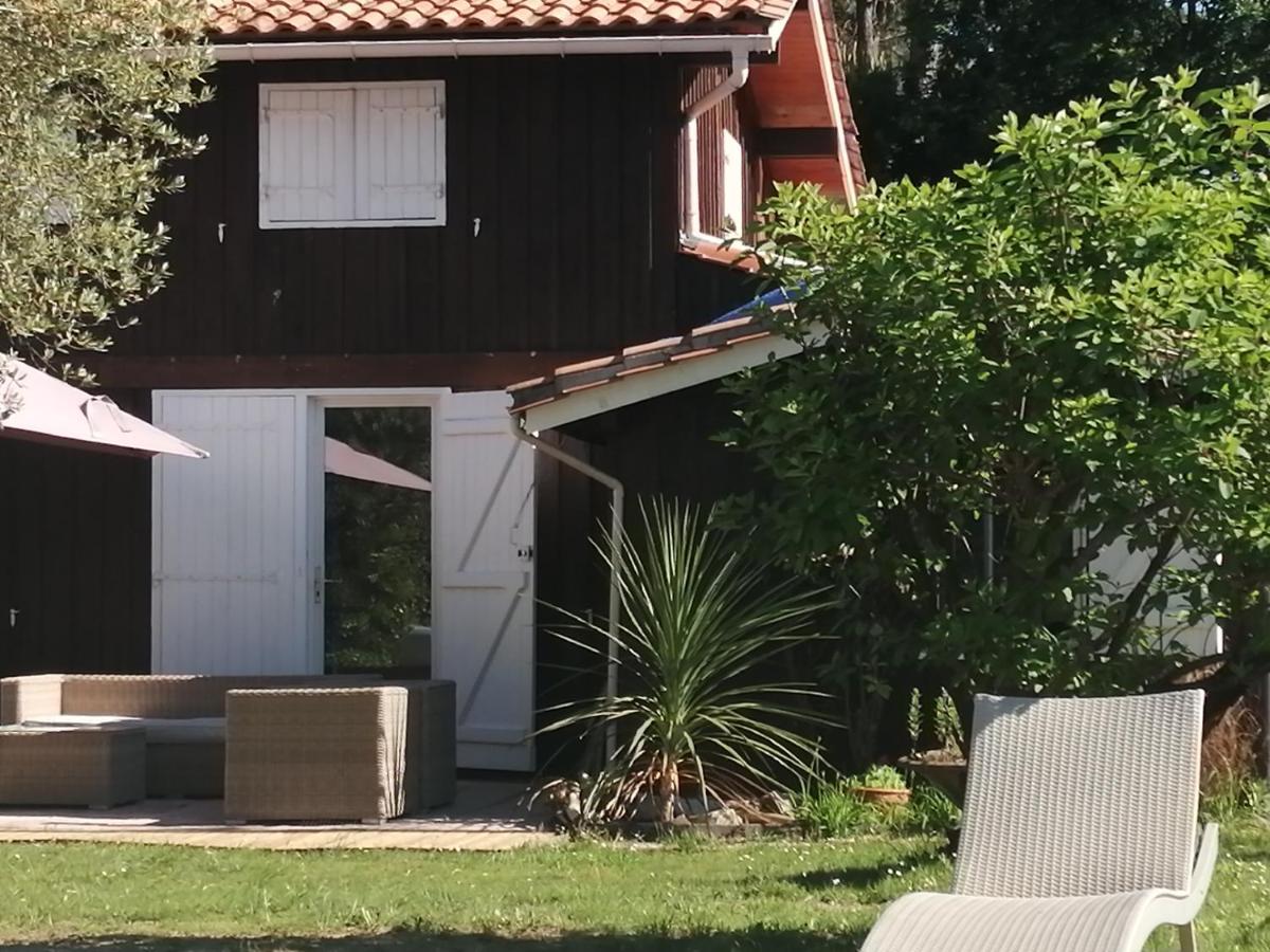 Maison Familiale En Bois Avec Piscine, Proche Du Bassin Gujan-Mestras Exterior photo